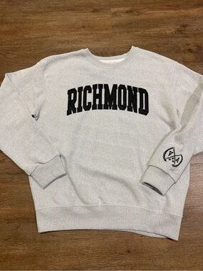 New York Popular Richmond Women’s Heather Gray Crewneck Sweatshirt XL